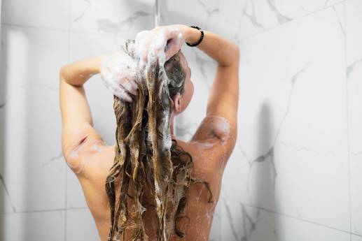 What order again?: Just wash your hair differently