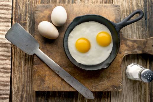 Be careful with salt: one mistake will destroy your fried egg